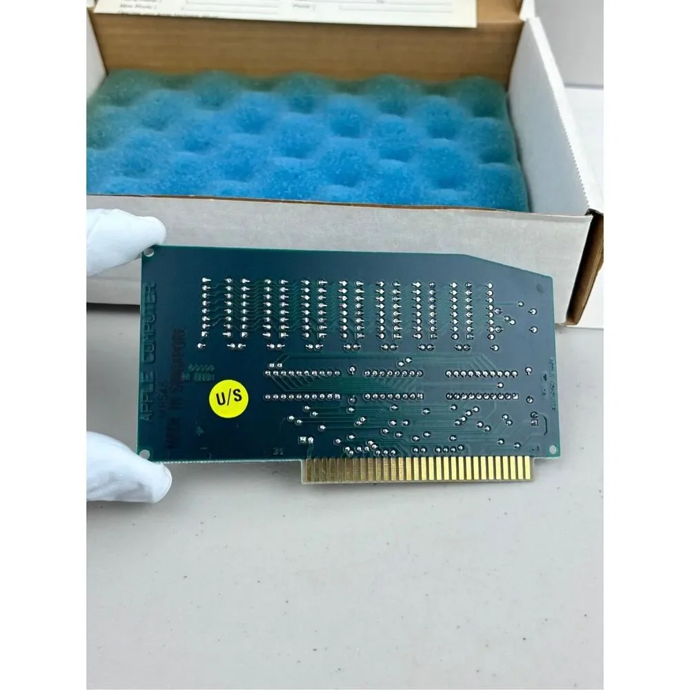 New Open Box Vintage Apple IIe Extended 80 Column Text Card Manual Chip 607-0103